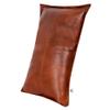 QAWACH Lambskin Leather Rectangle Pillow Cover - Sofa Cushion Case - Decorative Throw Covers for Living Room & Bedroom (12X20 Inch, Tan Antique Box Pack of 1) view 4
