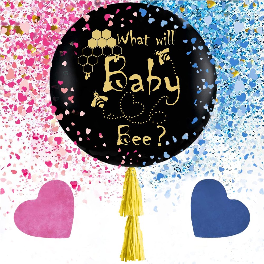 What Will It Bee Gender Reveal Balloon,36 Inch