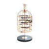 moisture Jewelry Holder Creative Birdcage Rotatable Jewelry Storage Rack Earring Rack Metal Bracket Display Rack Storage Jewelry Rack Ornaments Jewellery Stand (Color : C) view 1