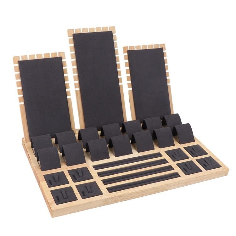 moisture Jewelry Holder Jewelry Display Rack Jewelry Rack Combination Display Rack Jewelry Store Earring Rack Storage Rack Dresser Display Cabinet Jewellery Stand (Color : Black)
