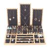 moisture Jewelry Holder Jewelry Display Rack Jewelry Rack Combination Display Rack Jewelry Store Earring Rack Storage Rack Dresser Display Cabinet Jewellery Stand (Color : Black) view 2
