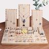 moisture Jewelry Holder Jewelry Display Rack Jewelry Rack Combination Display Rack Jewelry Store Earring Rack Storage Rack Dresser Display Cabinet Jewellery Stand (Color : Black) view 3