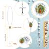 Jadive 24 Pcs Lady Guadalupe Scented Rosary Beads Necklace Bulk Baptism Favors First Communion Rosarios Catolicos with 24 Clear Gift Box(White) view 2