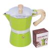 150ML Coffee Pot Stovetop coffee Maker Coffee Maker Kettle for Gas Stove ethan01 Stove (GREEN) , coffee Coffee Pot , coffee Coffee Pot , 150ML Coffee Pot Stovetop coffee offee Pot coffee Pot Coffee Maker P view 1