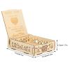 Wooden Guest Book Memorable Signature Message Notebooks Message Box Gift Card Holder Romantic Wedding Signature Supplies , Guest Box for Wedding , Guest Box for Wedding , Wooden Guest Book Memorable view 3