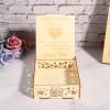 Wooden Guest Book Memorable Signature Message Notebooks Message Box Gift Card Holder Romantic Wedding Signature Supplies , Guest Box for Wedding , Guest Box for Wedding , Wooden Guest Book Memorable view 4