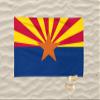 Arizona State Flag Beach Towel, 40"x 71" (100 x 180 cm) Soft Towel, 100% Cotton, Summer Gift view 4