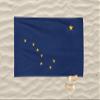 Alaska State Flag Beach Towel, 40"x 71" (100 x 180 cm) Soft Towel, 100% Cotton, Summer Gift view 4