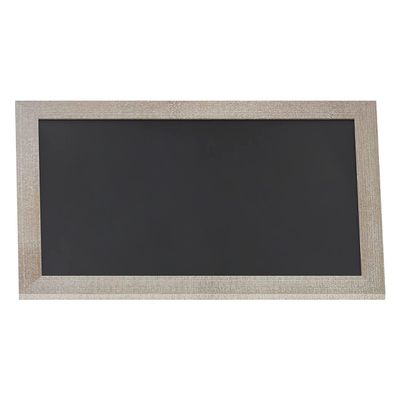 HBCY Creations 20" X 30" Weathered Lightwash Solid Wood Frame Wall Chalkboard, Magnetic Surface, Home Dcor, Restaurant & Caf Menus, Blackboard, Includes Chalk, Eraser & Hanging Hardware