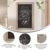 HBCY Creations 20" X 30" Weathered Lightwash Solid Wood Frame Wall Chalkboard, Magnetic Surface, Home Dcor, Restaurant & Caf Menus, Blackboard, Includes Chalk, Eraser & Hanging Hardware view 2
