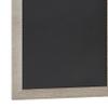 HBCY Creations 20" X 30" Weathered Lightwash Solid Wood Frame Wall Chalkboard, Magnetic Surface, Home Dcor, Restaurant & Caf Menus, Blackboard, Includes Chalk, Eraser & Hanging Hardware view 4