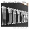 2.5 Inch Valance Clips for Horizontal Blind Valance (12 Pieces) view 3