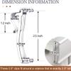 2.5 Inch Valance Clips for Horizontal Blind Valance (12 Pieces) view 4