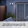 Blink Wired Floodlight Camera - Smart security camera, 2600 lumens, HD live view, enhanced motion detection, built-in siren, Works with Alexa 1 camera (Black) view 2