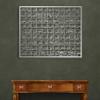 Metal 99 Names of Allah Wall Art, Asmaul Husna Muslim Home Decor, Quran Wall Art, Arabic Home Decor, Eid Gift, Ramadan Decor (L Size, Matte Silver Asmaul Husna) view 1