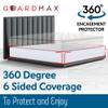 Guardmax Premium Box Spring Cover - California King Size Waterproof and Bed Bug Proof Zippered Box Spring Encasement - 6 Side Absorbent Boxspring Protects Against Bed Bugs, Dust Mites, and Stains. view 3
