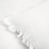 Lush Decor Ruffle Skirt Daybed Cover 5 Piece Set 39"W x 75"L White - Ruffled Bedding Set - Farmhouse Bedding Twin Bedspread - Twin Bedspread view 4