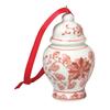 Bandwagon Mini Ginger Jar Ornaments, Set of 4 Porcelain Hanging Ornaments view 2