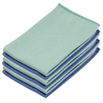 Superio Microfiber Window Cleaning Cloth, Mirror & Glass Miracle Cloth Lint & Streak Free, Washable, Large Eco-Friendly for Electronics, Cars, Tv Screens, Glasses...Cleans with Plain Water (14x16 6)