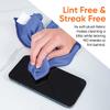 Superio Microfiber Window Cleaning Cloth, Mirror & Glass Miracle Cloth Lint & Streak Free, Washable, Large Eco-Friendly for Electronics, Cars, Tv Screens, Glasses...Cleans with Plain Water (14x16 6) view 4