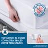 Guardmax Premium Box Spring Cover - RV Size Waterproof and Bed Bug Proof Zippered Box Spring Encasement - 6 Side Absorbent Boxspring Protects Against Bed Bugs, Dust Mites, Dirt, Spills, & Stains view 4