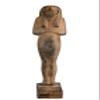 Ancient Egyptian statue Horus Ushabti as a Falcon God of Sky heavy black stone Egyptian Art made in Egypt. view 1