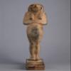Ancient Egyptian statue Horus Ushabti as a Falcon God of Sky heavy black stone Egyptian Art made in Egypt. view 2