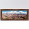 10x20 Frame Bamboo 3" Choco Brown Solid Wood Picture Frame Width 3 Inches | Interior Depth 0.5 Inches | Haru Bamboo Photo Frame Complete with UV Acrylic, Foam Board Backing & Hanging Hardware view 2