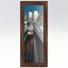 10x20 Frame Bamboo 3" Choco Brown Solid Wood Picture Frame Width 3 Inches | Interior Depth 0.5 Inches | Haru Bamboo Photo Frame Complete with UV Acrylic, Foam Board Backing & Hanging Hardware view 4
