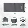 11" x 24" Vacuum Seal Food Bags, 50 Count, 5.5 Mil, BPA Free, Black & Clear view 2