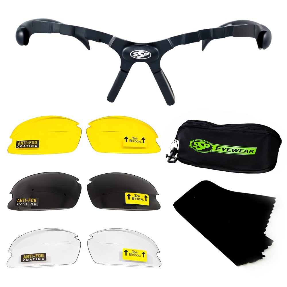 First Responder's Choice! Tactical Shooting Glasses for Front Sight Focus 99% of Inaccuracy Occurs When You Cant See Your Sights. Maintains a Natural Shooting Stance. Top Focal Anti-Fog, ANSI Z87.1+