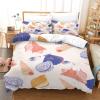 3-Piece Ocean Quilt CoverLightweight Beach Bed Cover Microfiber Ocean Sheet Coastal Bedding Shell Conch Bed Set Nautical Home Decor 90x90 inch228x228 cm view 1