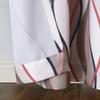 No. 918 Intersect 2-Pack Ogee Print Semi-Sheer Grommet Curtain Panel Pair view 3