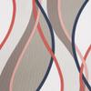 No. 918 Intersect 2-Pack Ogee Print Semi-Sheer Grommet Curtain Panel Pair view 4