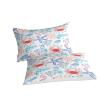3-Pack Beach Shell Bedspread Ocean Themed Shell Conch Summer Quilt Lightweight Double Sided Conch Seahorse Starfish Coral Print Bedspread Set Coastal Bedding Twin 68x86 inch173x218 cm view 2
