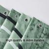Famiffty Dog Shower Curtain,Funny Shower Curtains 72Wx72L Inch Dachshund Shower Curtain Bath Soap Wash Your Paws Fun Ocean Teal Green Bathtub Vintage Wood Waterproof Polyester Fabric 12 Plastic Hooks view 3