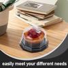 100pcs Clear Plastic Cupcake Box, Muffin Single Container Box Mini Cake Containers with Dome Lids for Wedding Birthday Party view 3