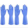IUCGE Blue XL Rubber Gloves for Kitchen and Household Cleaning view 1