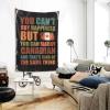 Bar Man Cave Decor You Can't Buy Happiness But You Can Marry Canadian Tapestry Weird Decor Beer Decorations for Man Cave ( Size : 75X100CM ) view 2