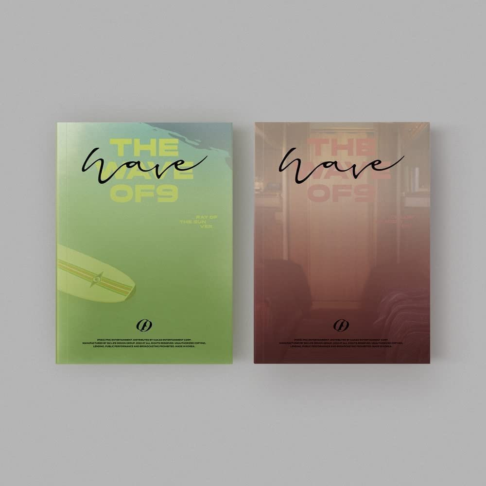 SF9 - The Wave of 9 [RAY of The Sun ver.] Album+Pre Order Limited Benefits+Culturekorean Gift(Decorative Stickers,Photocards)