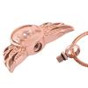 SHEIL Angel Wing Stainless Steel Cremation Jewelry for Mom Keepsake Memorial Urn Pendant Necklace Hold Loved One Ashes,1 view 2