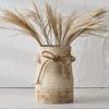 SIDUCAL Ceramic Decorative Flower Vase, 8 Inch Rustic Distressed Pottery Decorative Flower Vase for Home Decor, Ideal Shelf, Bookshelf, Mantle, Entryway, Living Room, Table Decor view 1