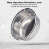 51mm Filter Basket, Espresso Maker Filter Basket Cup Stainless Steel Espresso Filter Basket Coffee Filter Cup Cafe Barista Replacement Parts Espresso Machine Coffee Filter Accessories, 2 Pack view 4