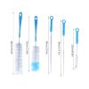 5Pcs Bottle Brush Cleaner, Long Handle Water Bottle Cleaner Brush for Narrow Cup, Flask, Pipes, Kettle Spout Brushes(Blue) view 4