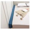 Durable Bed Headboard Pillow Cushion Bed Gap Filler Bedside Protection Cushion for Sofa, Rectangle Bolster Long Armrest Mattress Pillow Cushion (Color : Light Blue, Size : 20X12X180cm) view 4