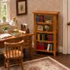 LUOZZY Mini Wooden Bookcase Dollhouse Furniture Doll House Book Shelf Decor view 3