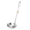 Portable Stainless Steel Outdoor Tableware Camping Folding Spoon Soup Ladle Cooking Utensils for Camping, Travel and other Outdoor, Folding Spoon 1 Pc view 1