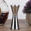30/45ml Stainless Steel Wine Cocktail Shaker Double Jigger Bartending Measuring Measurements Inside Tool Bar Pourers for Family,Bar Jigger, Bar, Hotel, Cafe, KTV, Bar Jigger, 30/45ml Stainless S view 3