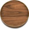 14" Acacia Wood Lazy Susan Organizer Kitchen Turntable for Cabinet Pantry Table Organization view 2