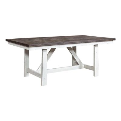 Liberty Furniture Farmhouse Fixed Top Trestle Table W 40" x D 78" x H 30"